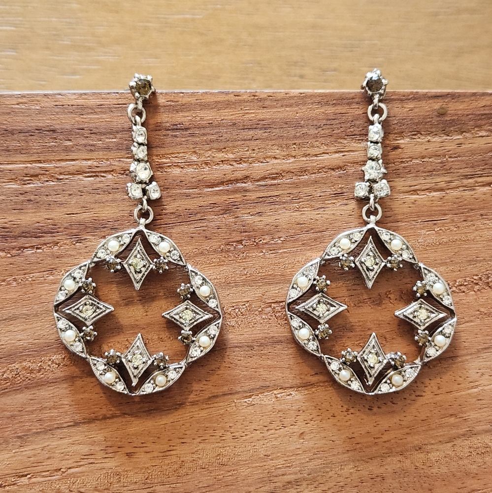 Vintage Gerard Yosca Dangle Post Earrings